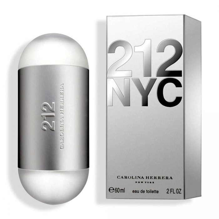 Carolina Herrera - 212 Eau de Toilette EDT Donna - 60 Ml