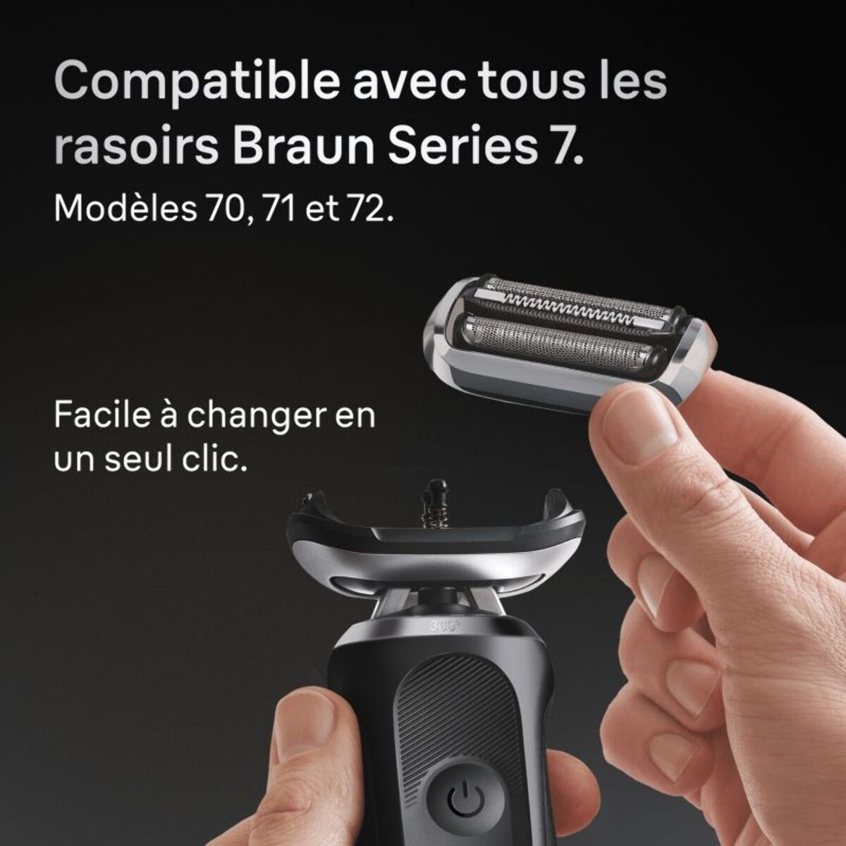 Tête de rasoir BRAUN tete de rasoir 74S