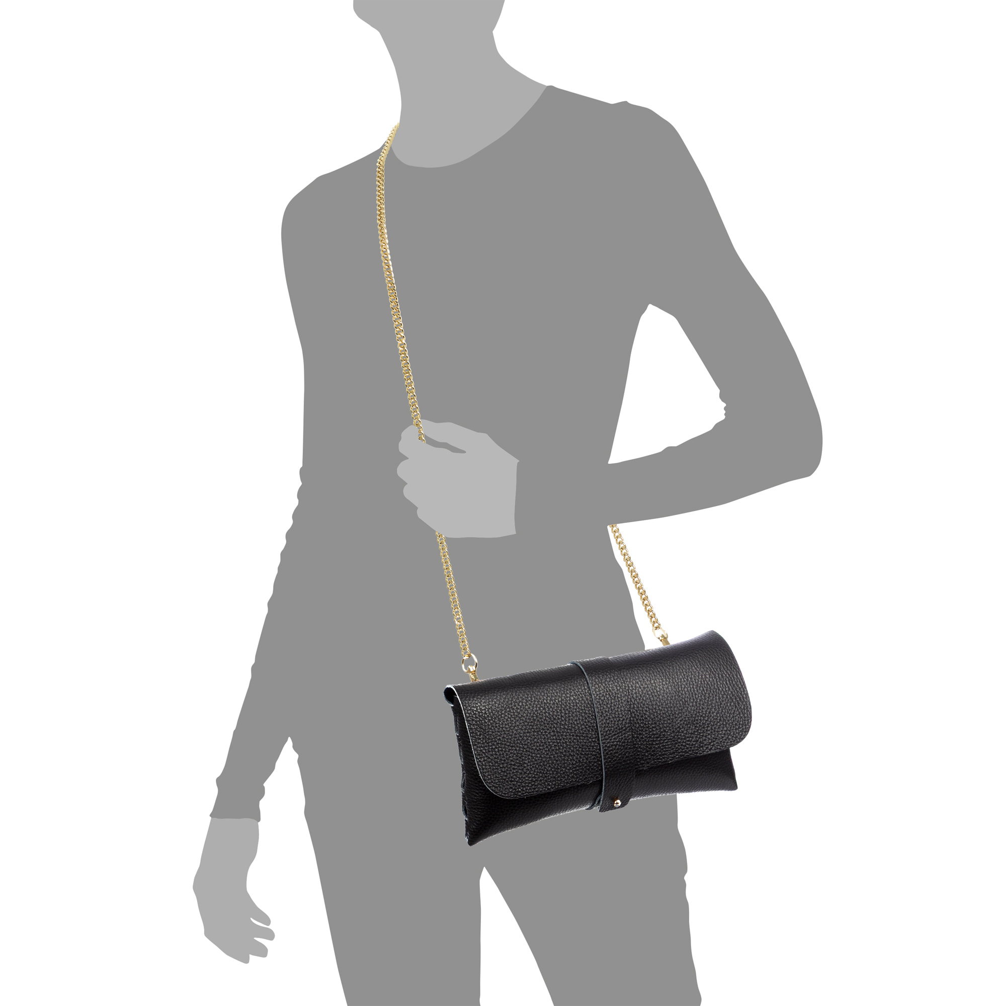 Auronzo bolso de bandolera mujer. Piel auténtica acabado Dollaro.