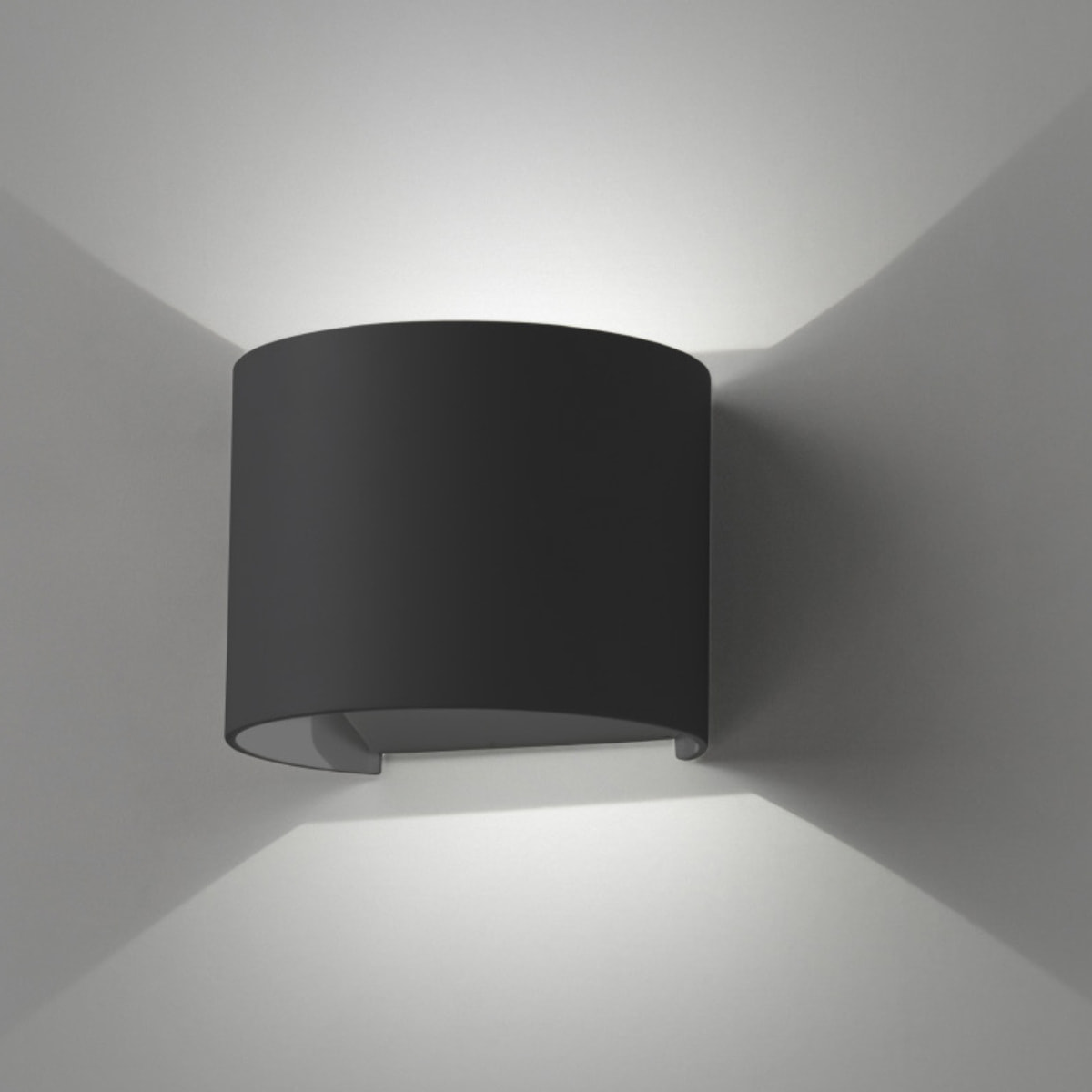 SUNSET LED Lampe applique gris foncé