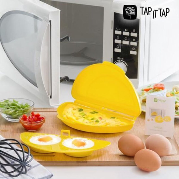 Cuiseur de Omelette pour Micro-Ondes InnovaGoods