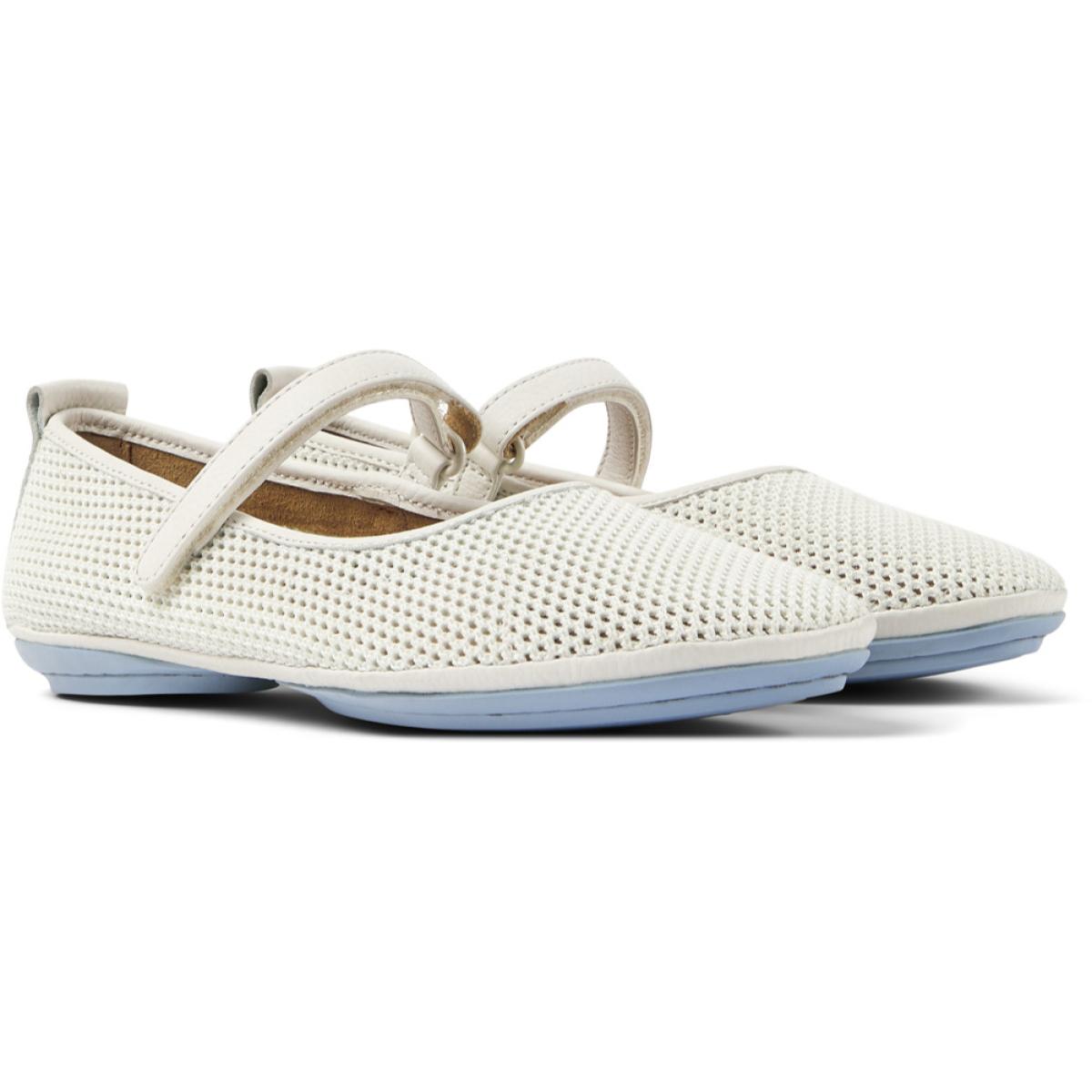 CAMPER Right Nina - Ballerine Bianco Donna