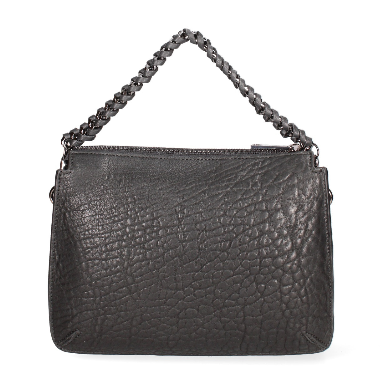Borsa a spalla da donna Made in Italy - Lumina Elite - Vera pelle - 27.0 x 22.0 x 4.0 cm