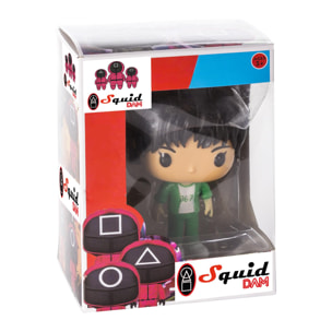 DAM Figura Squid Pop 9/11cm. Jugadora 067. 7,5x5,3x11 Cm. Color: Verde