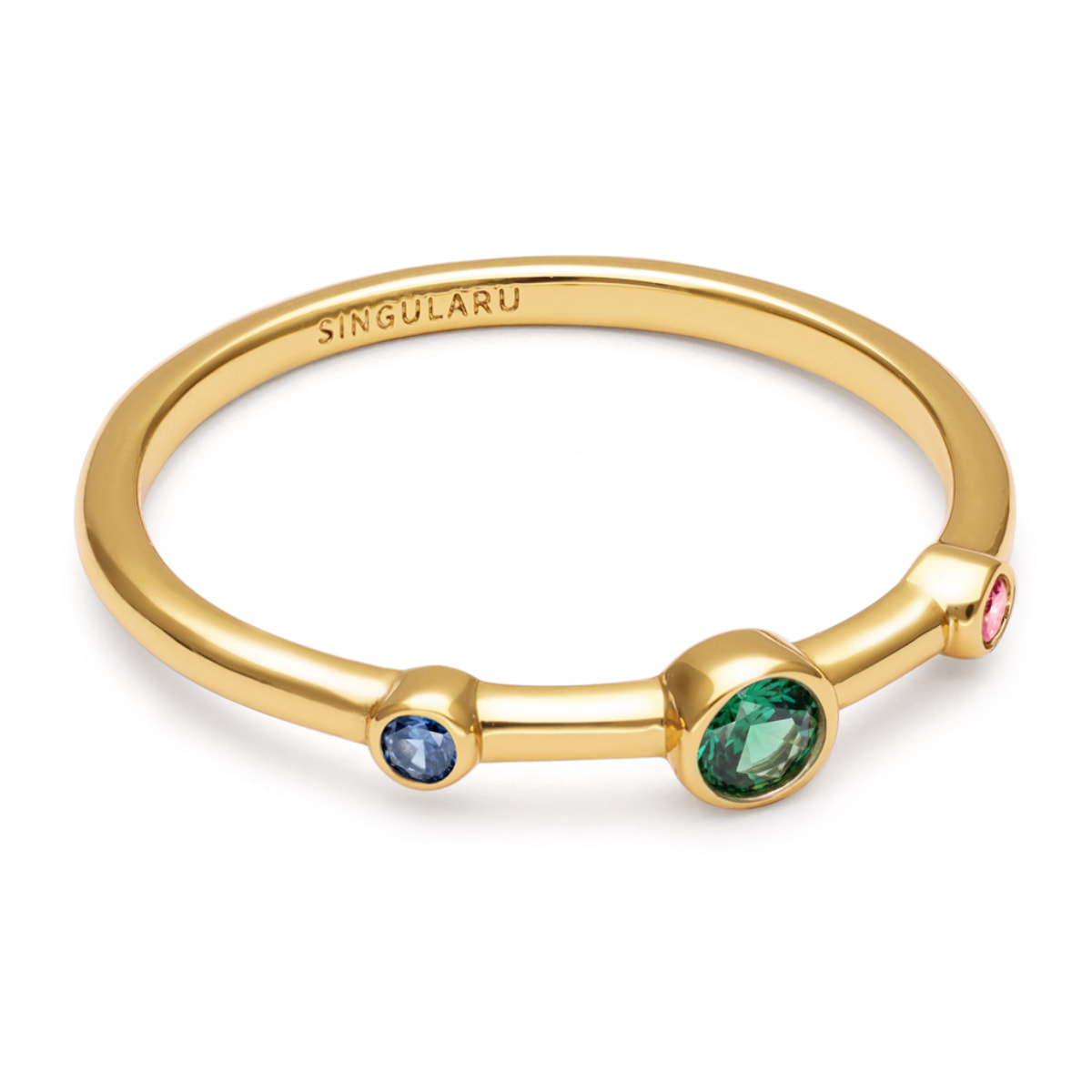Anillo Leonor Prado Baño Oro