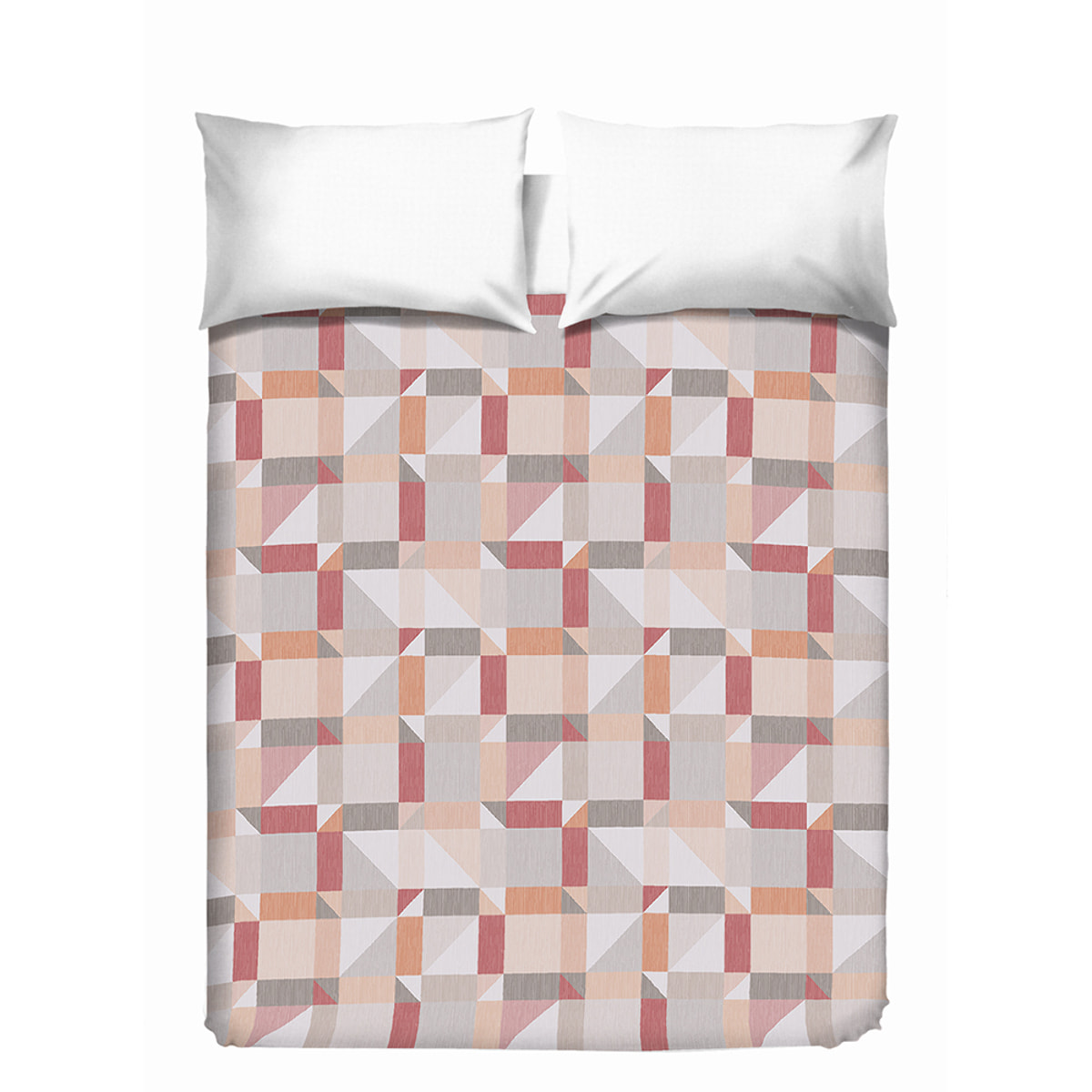 Copriletto di cotone atene arancio 100% cotone