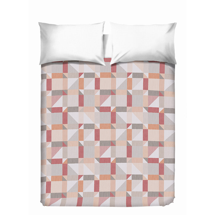 Copriletto di cotone atene arancio 100% cotone