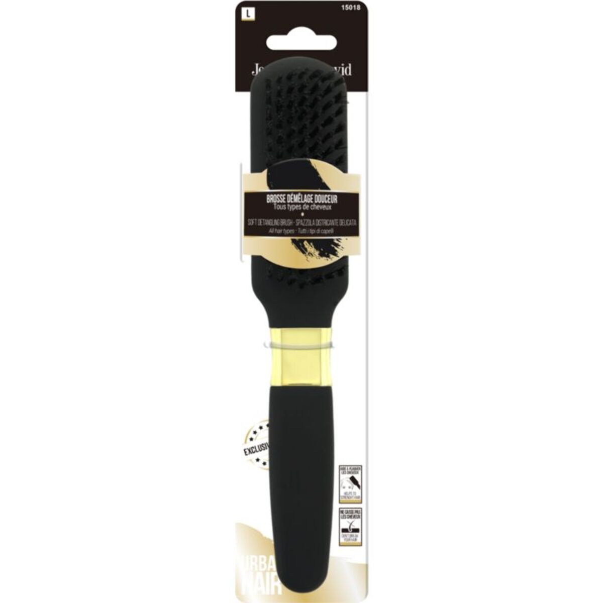 Brosse volume JEAN LOUIS DAVID PLATE POILS SANGLIER NEW DESIGN