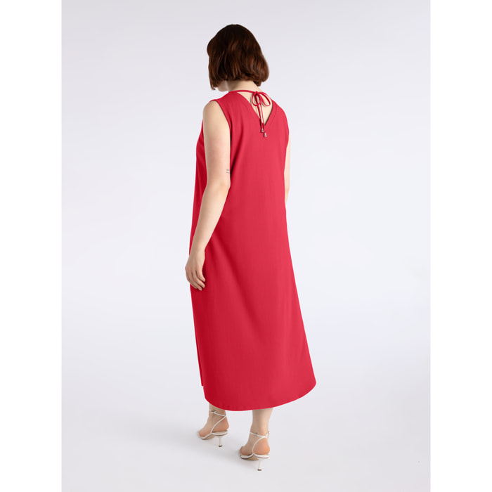 Fiorella Rubino - Vestido en tejido de punto - Rojo