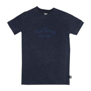 T-shirt old dye a maniche corte da bambino Real Boxing