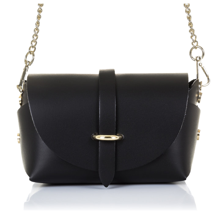 Aurora Bolso bandolera Mujer.Piel auténtica Ruga