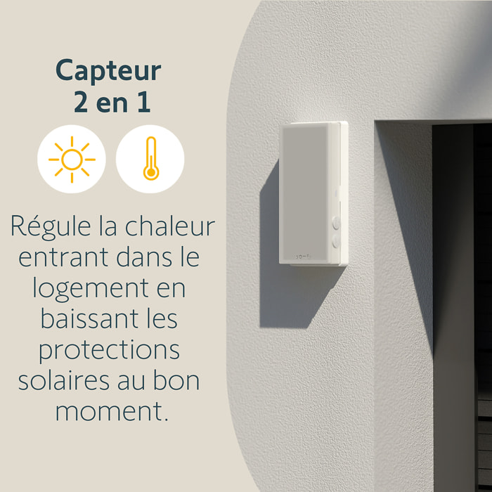 Sunteis io - Capteur de soleil et de température extérieur sans fil?