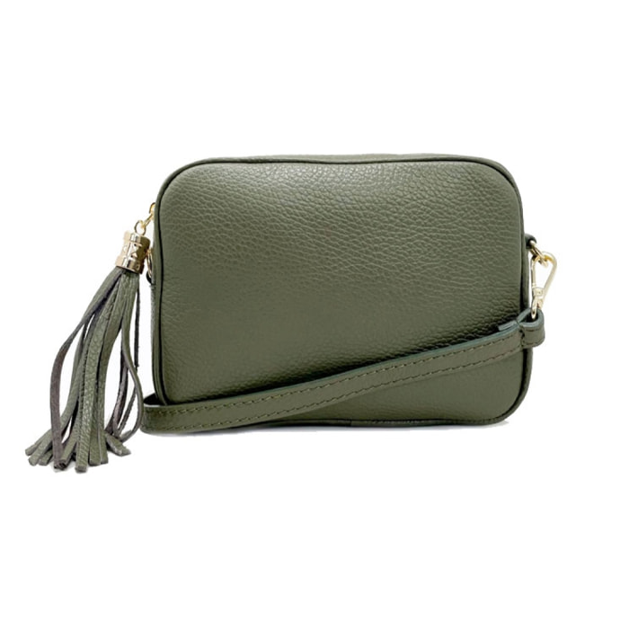 Chicca Borse Tracollina Clutch  Verde Oliva