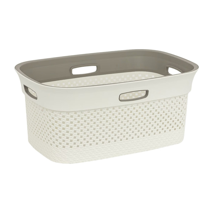 Panier à linge 45L - Naturel