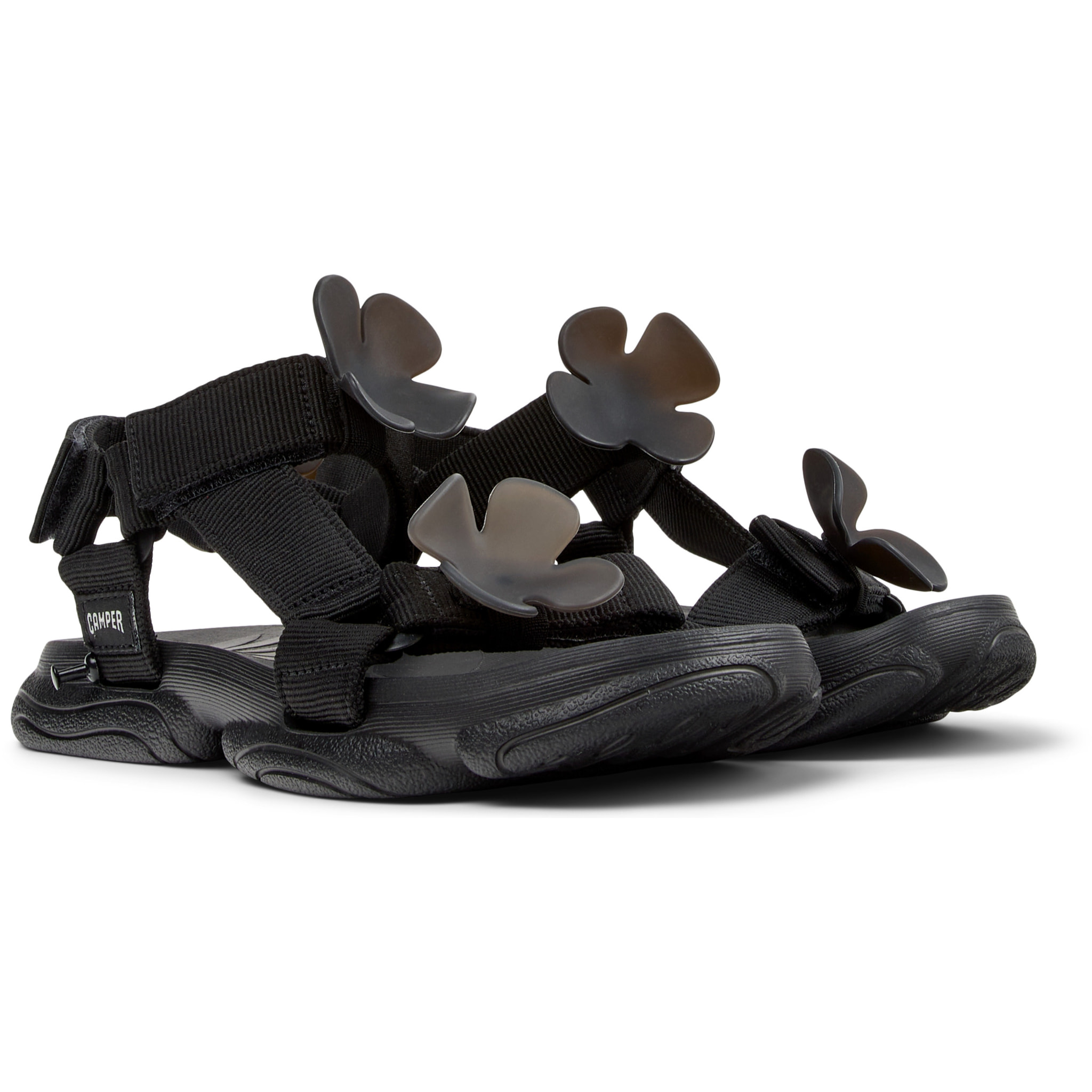 Sandalias - CAMPER Karst Sandal - Negro - Textil técnico