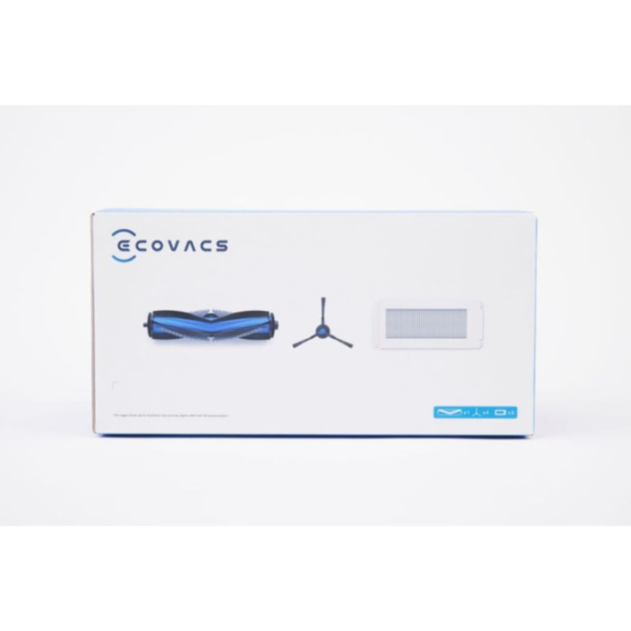 Kit accessoires ECOVACS Entretien complet brosses filtres DKT080167 Deebot X1