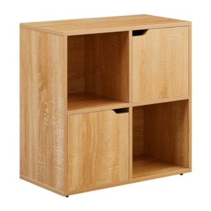 Mobile libreria in rovere naturale e design moderno - Ubli