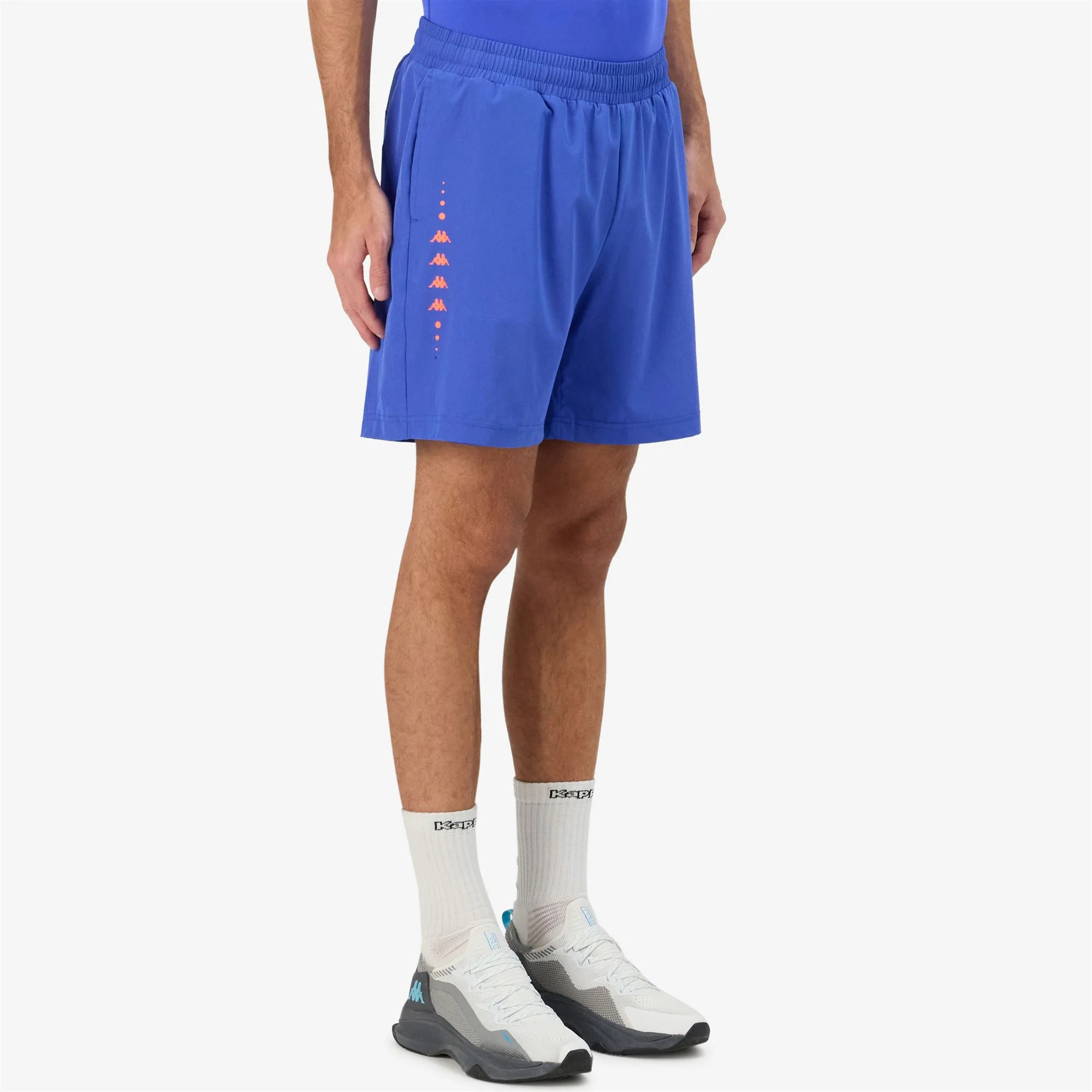 Kappa - Pantaloni Corti Uomo Blu - Kombat Fio
