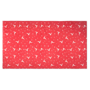 Tovaglia cm 140X240 Excelsa- Nordic Christmas, Cotone Rosso
