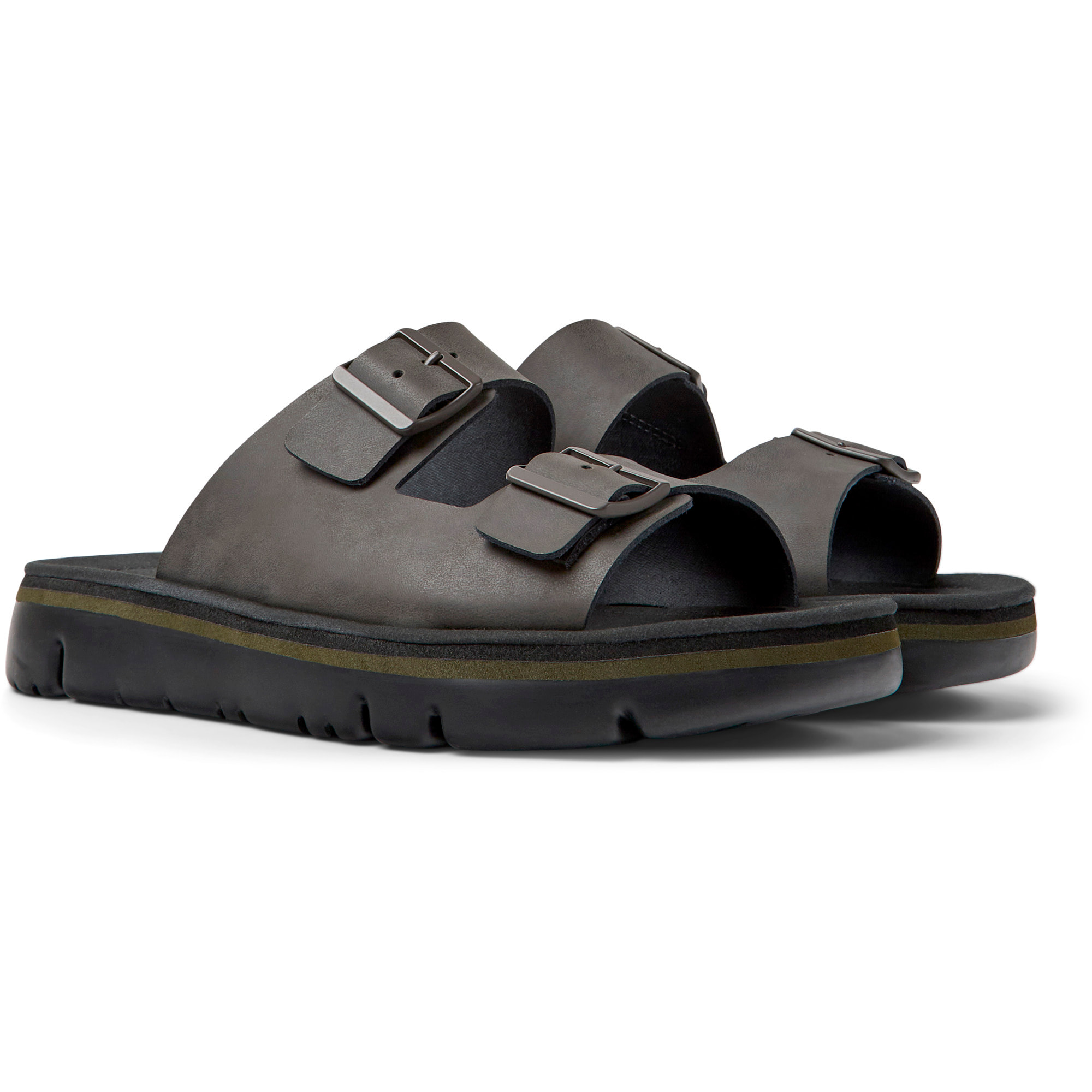 Sandalias - CAMPER Oruga - Marron - Piel de ante