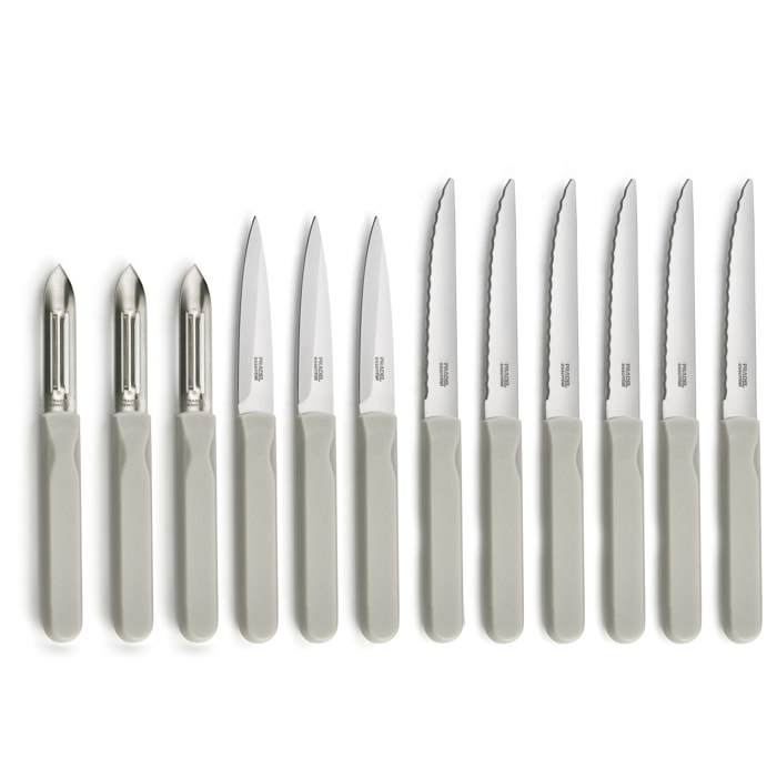 Energy Ecru - Set de 12 pièces de petite coutellerie