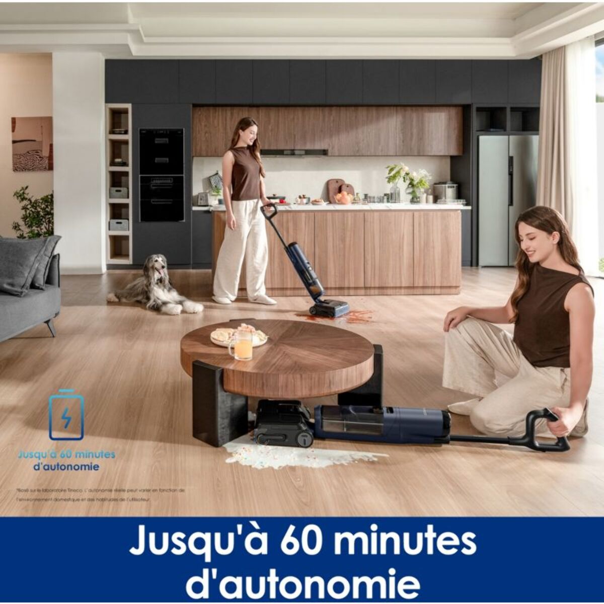 Aspirateur laveur TINECO Floor One S7 Max Pro Bleu