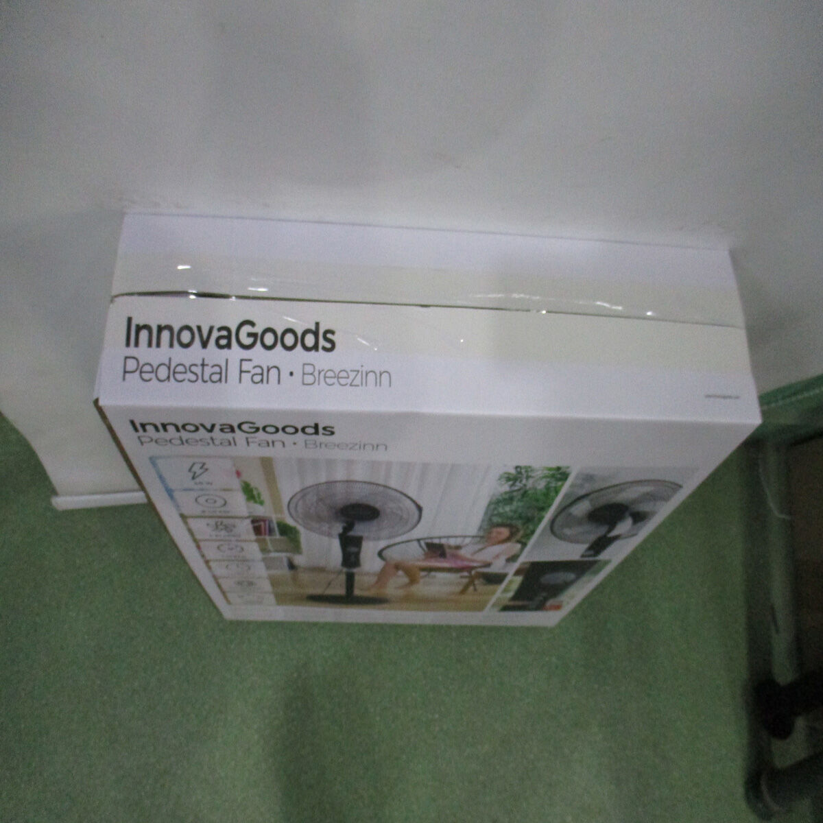 Ventilatore a Piantana InnovaGoods Breezinn Nero 45 W