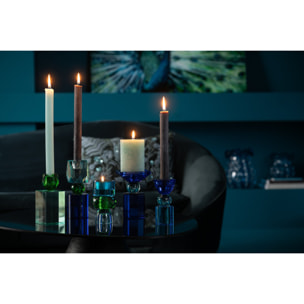 J-Line chandelier rectangle - verre - vert