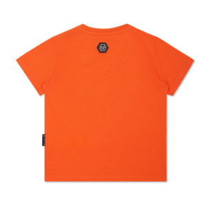 PHILIPP PLEIN T-Shirt Round Neck Ss RACING