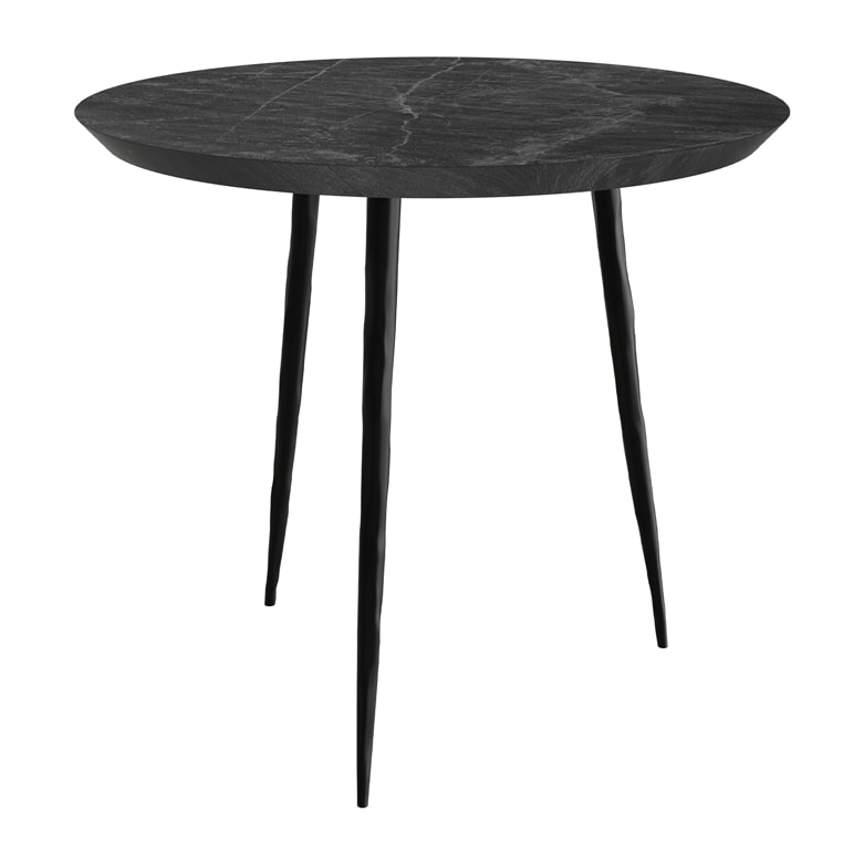 Table d'appoint Minie en ardoise D55 cm