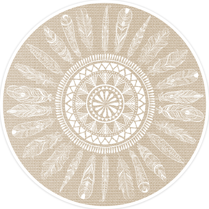 Alfombras vinílicas de Ceramiko - Plumas 1