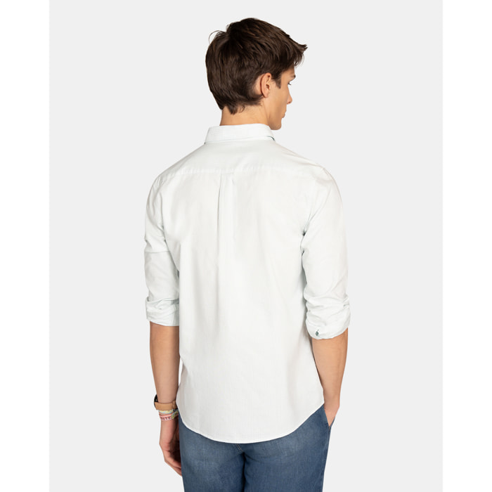 CAMISA MONACO STRIPED OXFORD
