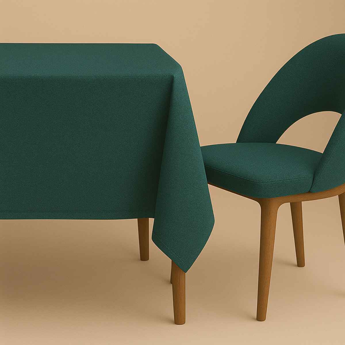 Naturals - Mantel de Tela Estampado - Antimanchas - 100% Algodón - Half panamá - Dogs