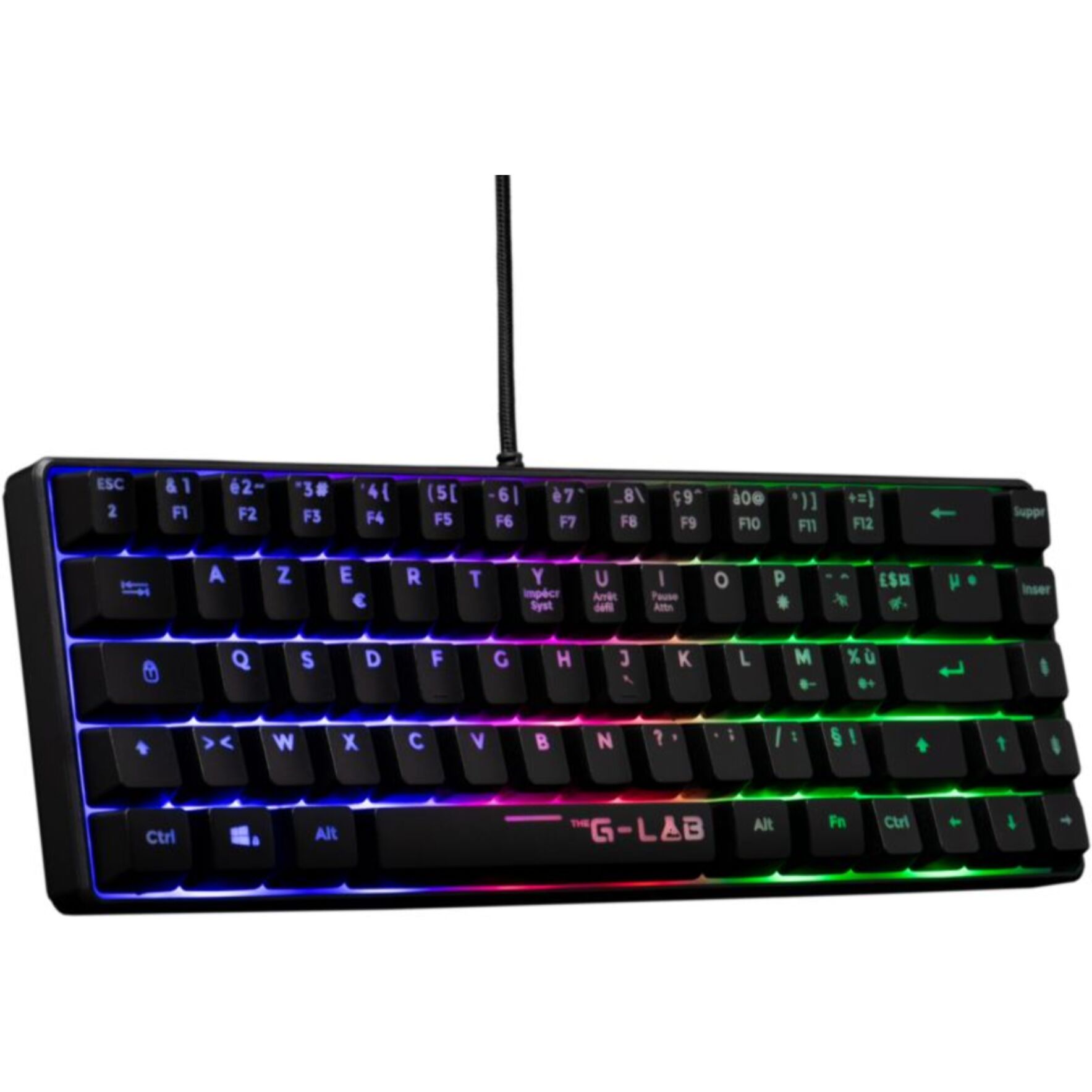 Clavier gamer THE G-LAB KEYZ HYDROGEN FR