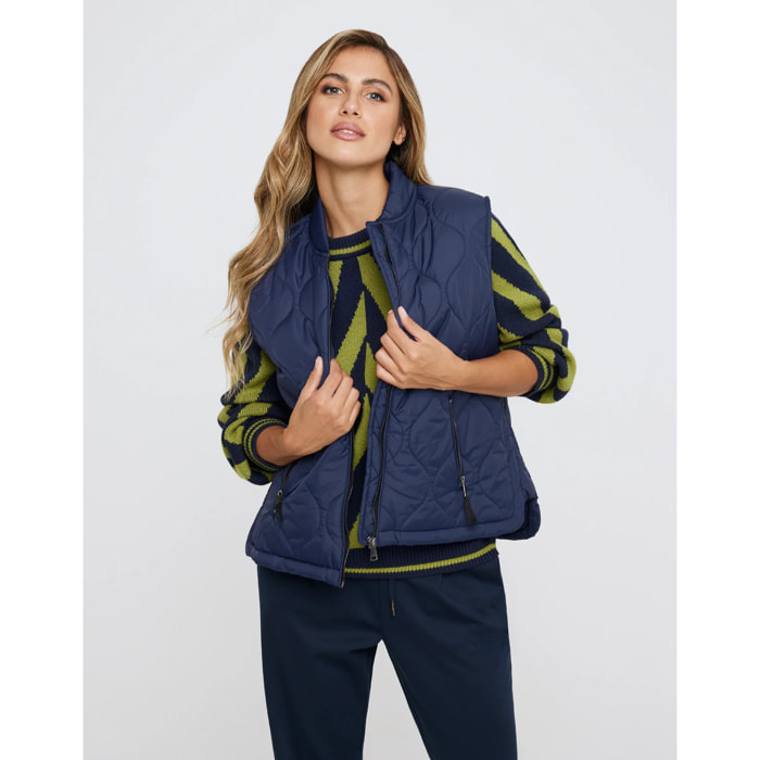 Chaleco Azul Marino Acolchado - Jantersin