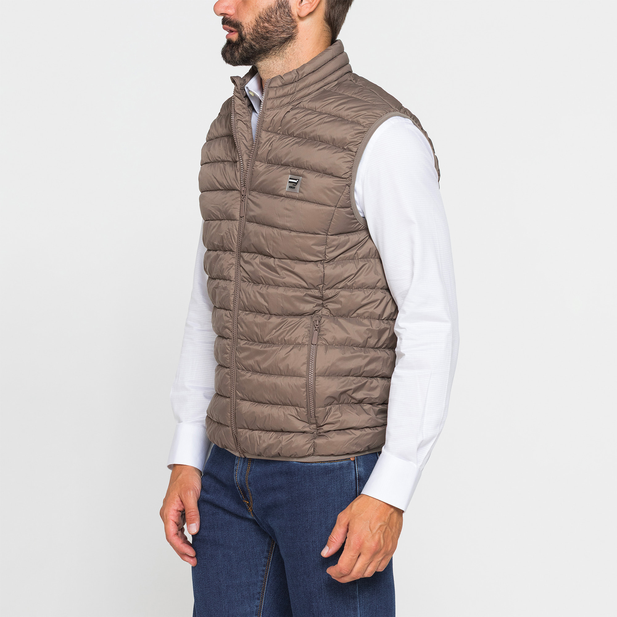 GILET ANTIVENTO ULTRALIGHT SMANICATO DA UOMO