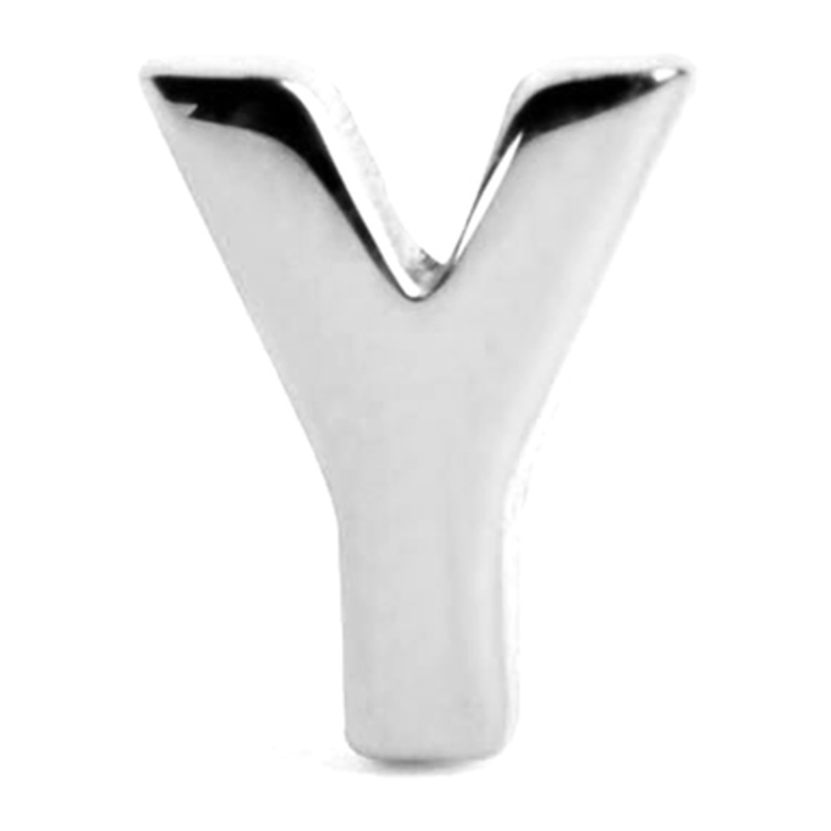 Orecchino Singolo Letter in Argento