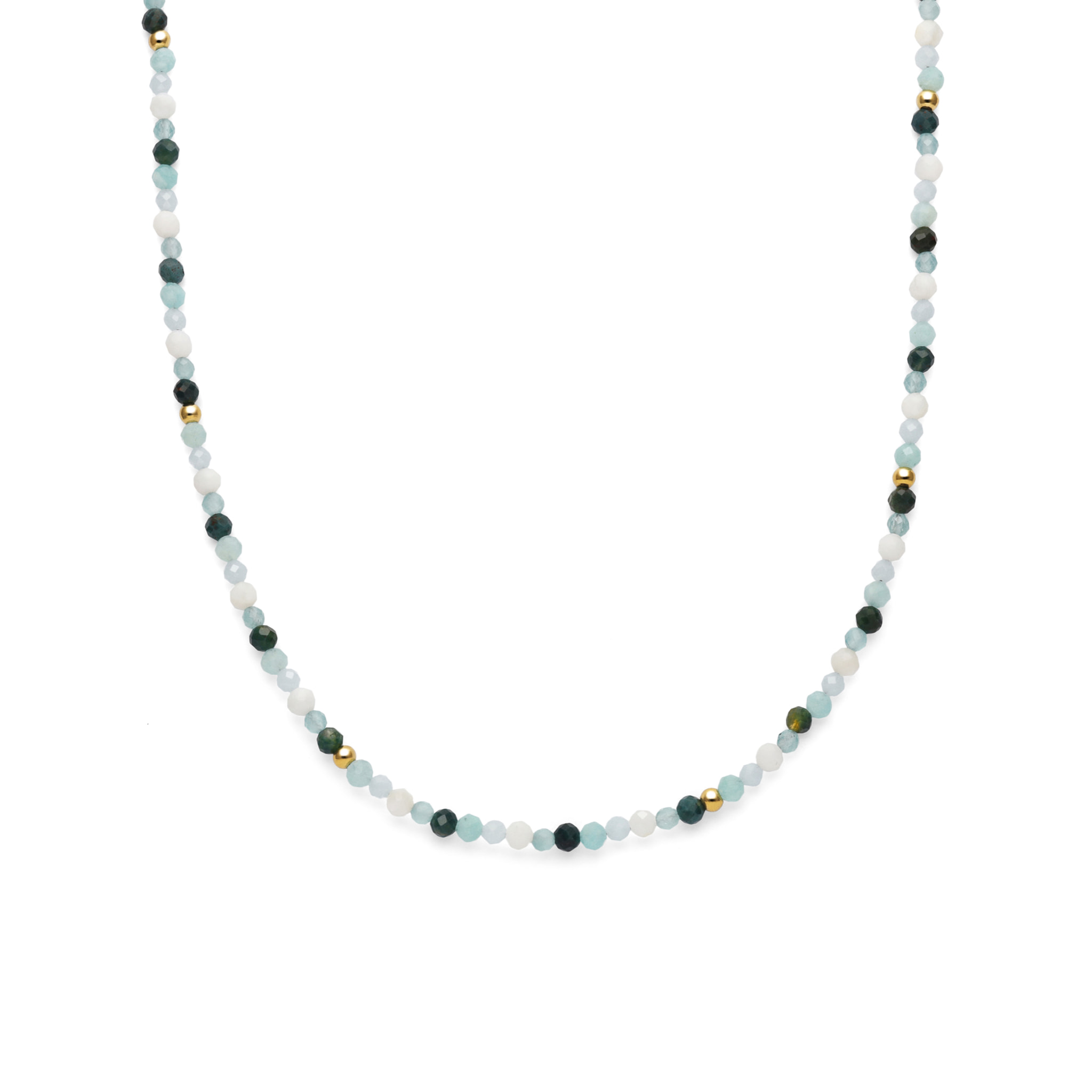 Collar Long Altea Ice Acero long Baño Oro