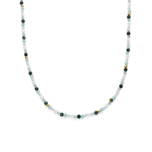 Collar Long Altea Ice Acero long Baño Oro