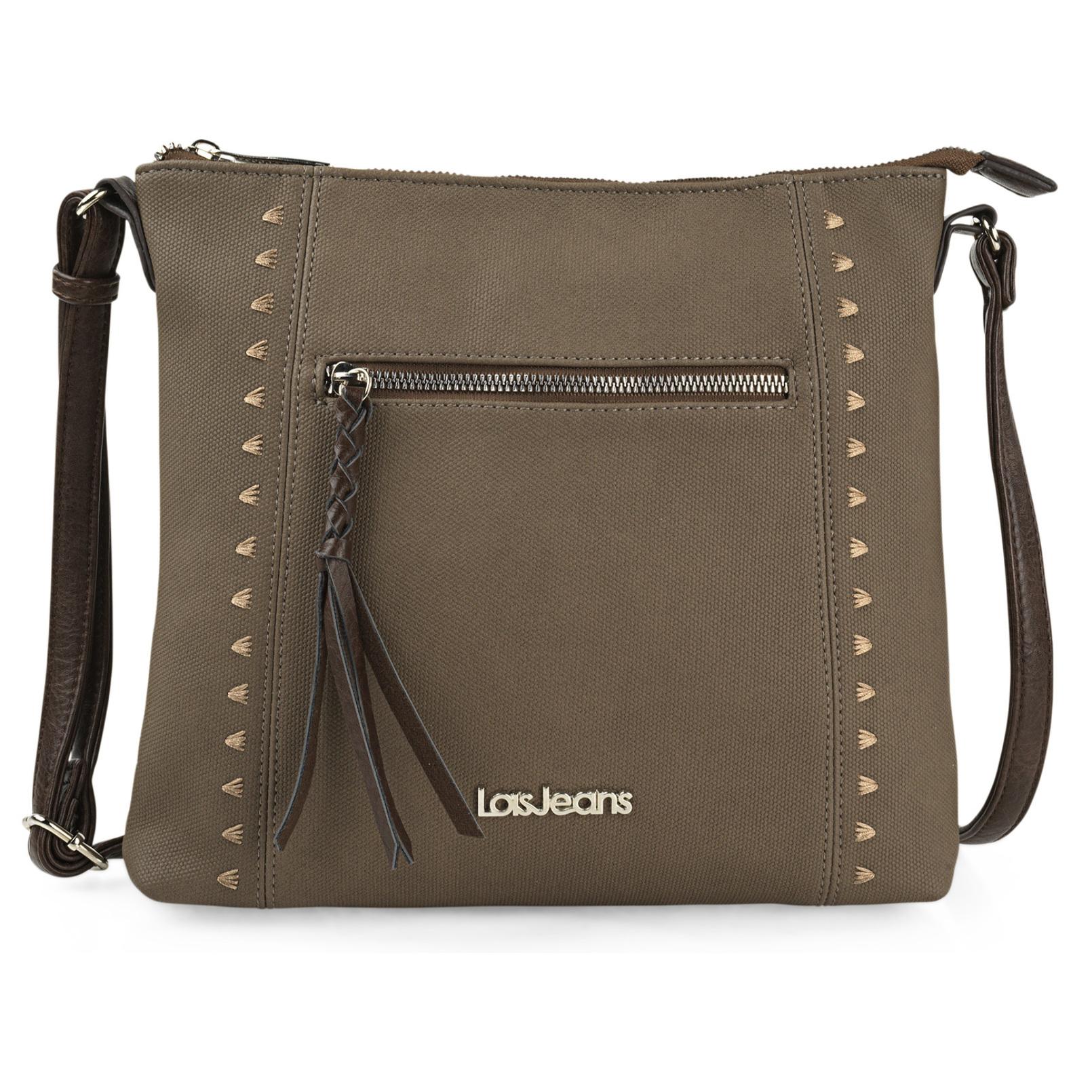 Bolso Bandolera Mujer Sint/Pu Lois Indiana Taupe