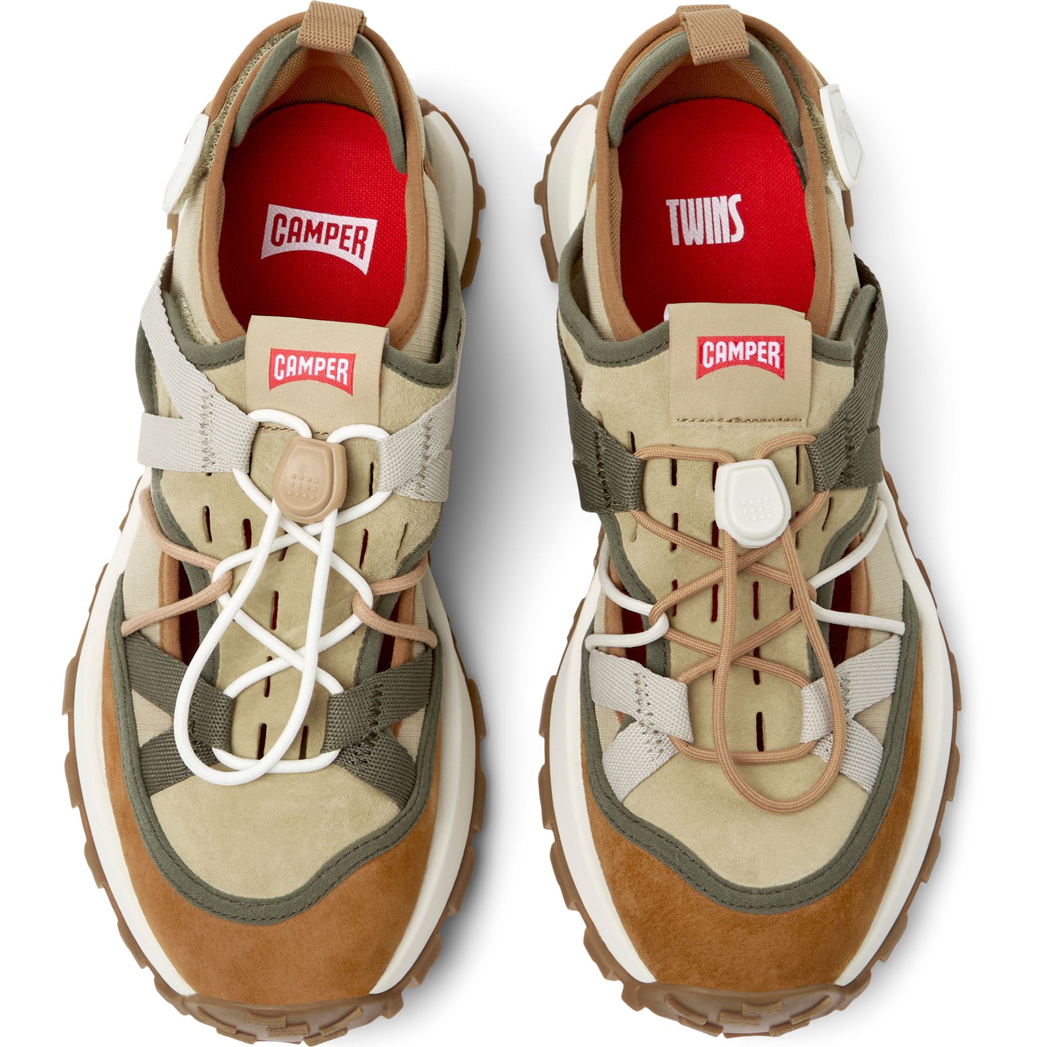 Zapatillas - CAMPER Drift Trail Twins - Multicolor - Cuero Nubuck