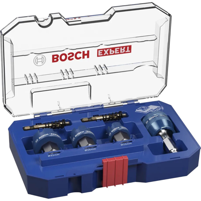 Coffret universel de scies trépans EXPERT Sheet Metal PC Plus - BOSCH -