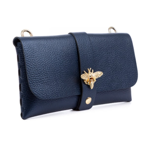 Borsa a tracolla da donna Amaseno. Vera pelle Dollaro.