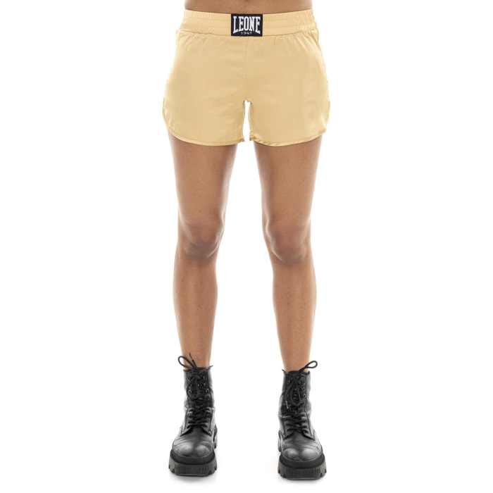 Shorts da donna satin Gold&Silver
