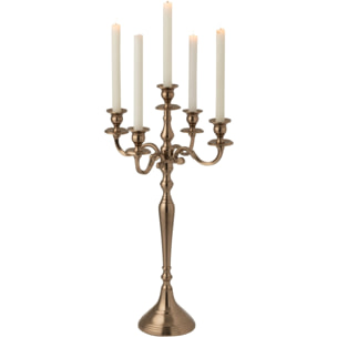 J-Line bougeoir - aluminium - couleur or rosé - small