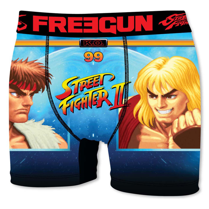 Calzoncillo boxer FREEGUN Street Fighter para hombre