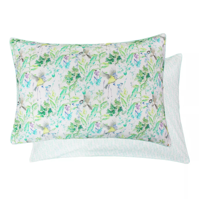 Taie d'oreiller Jardin vagabond printemps