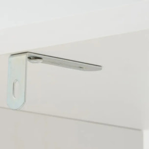 Étagère Mix'N Modul 6 cases escalier 32x102cm blanc