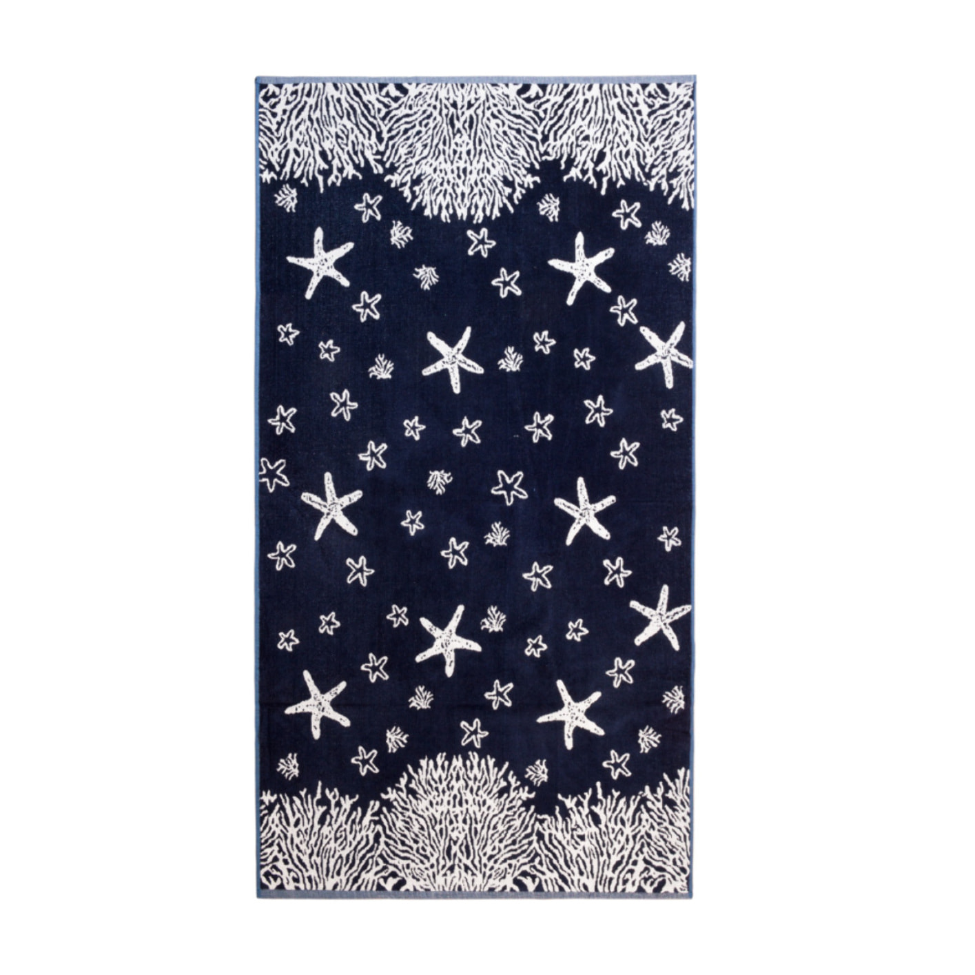 Telo Mare Spugna Jacquard Spiaggia Disegno Lanzarote