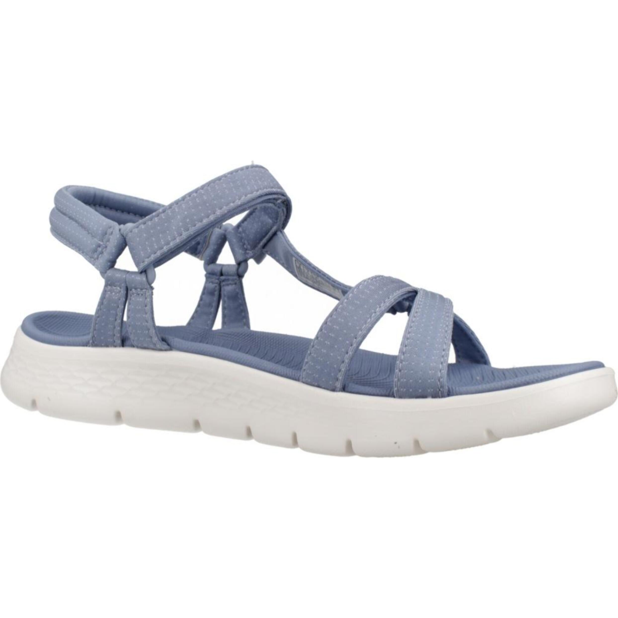 Sandalias Mujer Go Walk Flex Sandal Azul